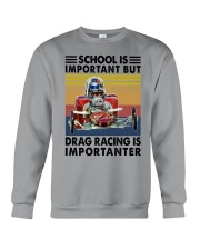 SCHOOL IMPORTANT DRAG RACING Crewneck Sweatshirt tile