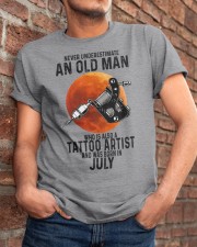 07 tatoo artist never old man Classic T-Shirt apparel-classic-tshirt-lifestyle-26