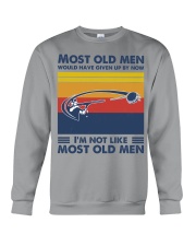 most old men skeet shooting Crewneck Sweatshirt tile