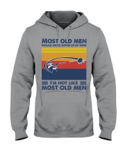 most old men skeet shooting Hooded Sweatshirt tile