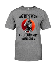 9 photography old man Premium Fit Mens Tee tile