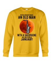 01 sax olm yl Crewneck Sweatshirt tile