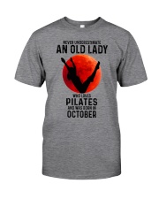 10 pilates old lady Classic T-Shirt front