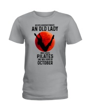 10 pilates old lady Ladies T-Shirt tile