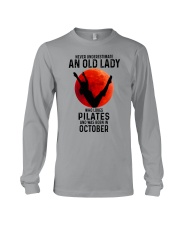 10 pilates old lady Long Sleeve Tee tile