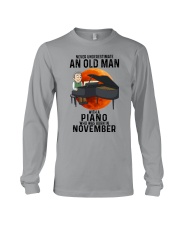 11 piano old mannn never Long Sleeve Tee tile