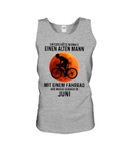 06 Cycling OId Man German Unisex Tank tile