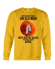 04 native old man Crewneck Sweatshirt tile