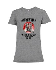 5 DD-214 old man Premium Fit Ladies Tee tile