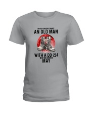 5 DD-214 old man Ladies T-Shirt tile