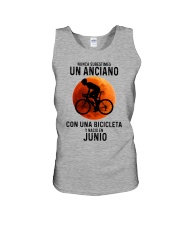 06 cycling old man tbn Unisex Tank tile