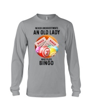 bingo old lady Long Sleeve Tee tile