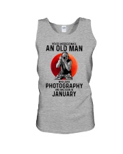 1 photography old man Unisex Tank tile