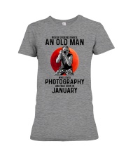 1 photography old man Premium Fit Ladies Tee tile