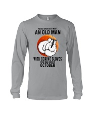 10 boxing old man Long Sleeve Tee tile