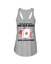 never poker Ladies Flowy Tank tile