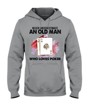 never poker Hooded Sweatshirt tile
