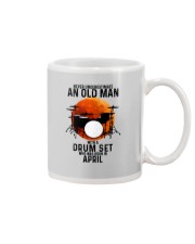 04 drum set never old man Mug tile