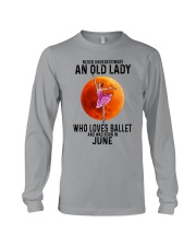 06 ballet color old lady Long Sleeve Tee tile