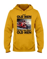 most old men formula racing Hooded Sweatshirt tile