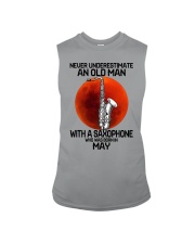 saxophone old man 05 Sleeveless Tee tile