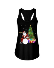 Drum Christmas T shirt Ladies Flowy Tank tile
