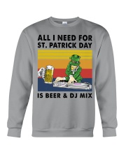 all i need dj mix st patrick Crewneck Sweatshirt tile