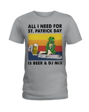 all i need dj mix st patrick Ladies T-Shirt tile