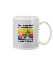all i need dj mix st patrick Mug tile
