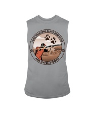 i like dog sporting clays Sleeveless Tee tile