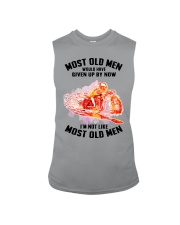 old man motorcycle drag racing Sleeveless Tee tile