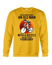 02 cycling never old man Crewneck Sweatshirt tile