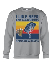 Parachuting Like Beer Crewneck Sweatshirt tile