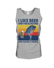 Parachuting Like Beer Unisex Tank tile