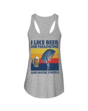 Parachuting Like Beer Ladies Flowy Tank tile