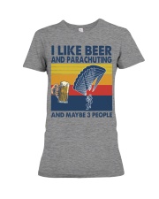 Parachuting Like Beer Premium Fit Ladies Tee tile