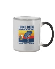 Parachuting Like Beer Color Changing Mug tile