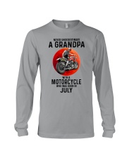 07 BIKER GRANDPA NEVER Long Sleeve Tee tile
