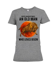 Bison old man Premium Fit Ladies Tee tile