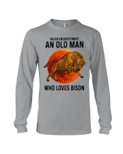 Bison old man Long Sleeve Tee tile