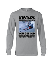 drag racing riding Long Sleeve Tee tile