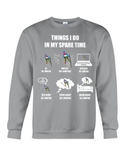 things ido Ski-jumping Crewneck Sweatshirt tile