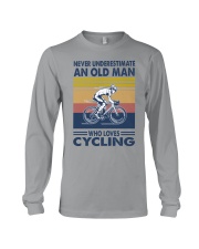 cycling oldman vintage Long Sleeve Tee tile