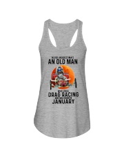 drag racing olm 01 Ladies Flowy Tank tile
