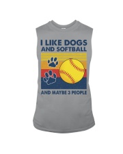 like-dogs-softball Sleeveless Tee tile