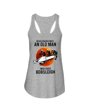 bobsleigh old man Ladies Flowy Tank tile
