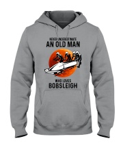 bobsleigh old man Hooded Sweatshirt tile