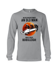 bobsleigh old man Long Sleeve Tee tile
