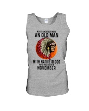 11 native blood old man Unisex Tank tile