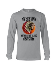 11 native blood old man Long Sleeve Tee tile